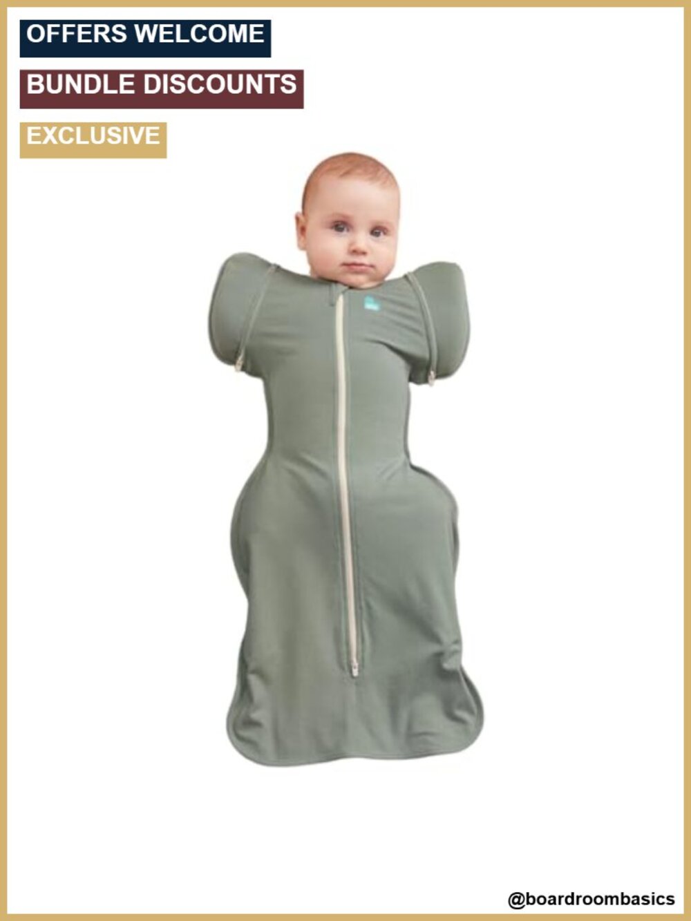 Transition Bag Large 8.5-11 kg 1.0 Tog Cotton Elastane Wearable Blanket